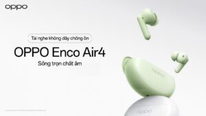 oppo ra mat tai nghe khong day enco air4 thoi gian len den 43 gio 672c0dc75b2dc