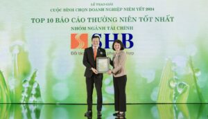 shb lan thu 4 duoc vinh danh trong top 10 doanh nghiep co bao cao thuong nien tot nhat nganh tai chinh 673fde2a3c7df