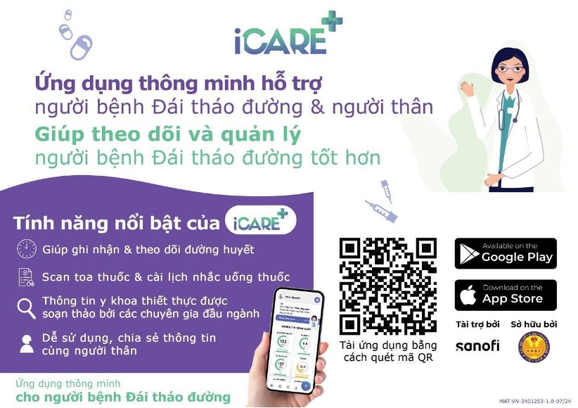 ung dung icare lan dau ra mat tren app store dong hanh cung nguoi benh dai thao duong 672c0d923636b