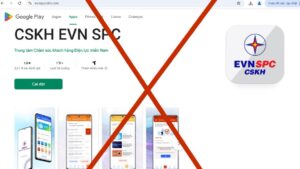 xuat hien trang web gia mao trung tam cham soc khach hang tong cong ty dien luc mien nam 673e8c7645418