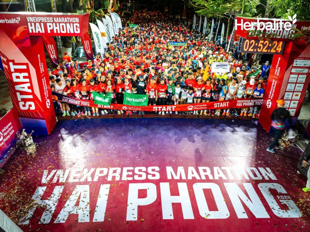 herbalife viet nam dong hanh cung vnexpress marathon hai phong 2024 676225c900996