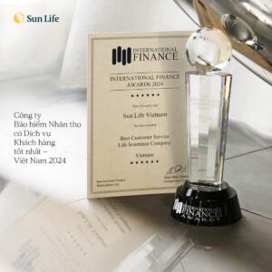 sun life viet nam nhan giai cong ty bao hiem nhan tho co dich vu khach hang tot nhat viet nam 2024 6760d34326285
