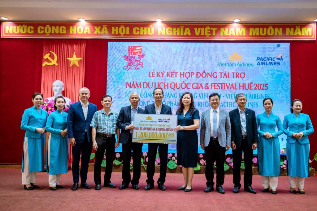 Vietnam Airlines và Pacific Airlines 'cất cánh' cùng Năm du lịch Quốc gia, Festival Huế 2025 1 vietnam airlines va pacific airlines cat canh cung nam du lich quoc gia festival hue 2025 67f71e510ce89