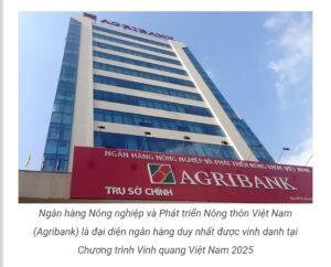 agribank ngan hang duy nhat duoc vinh danh trong chuong trinh vinh quang viet nam nam 2025 685367fa26a64
