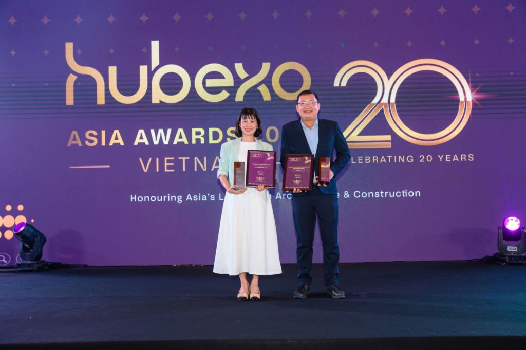 coteccons tiep tuc ghi dau an tai hubexo asia awards 2025 684e219b5e568