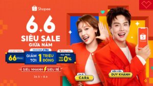 shopee khuay dong mua he voi 6 6 sieu sale giua nam mien phi van chuyen 0 dong 6840f2634b3e8