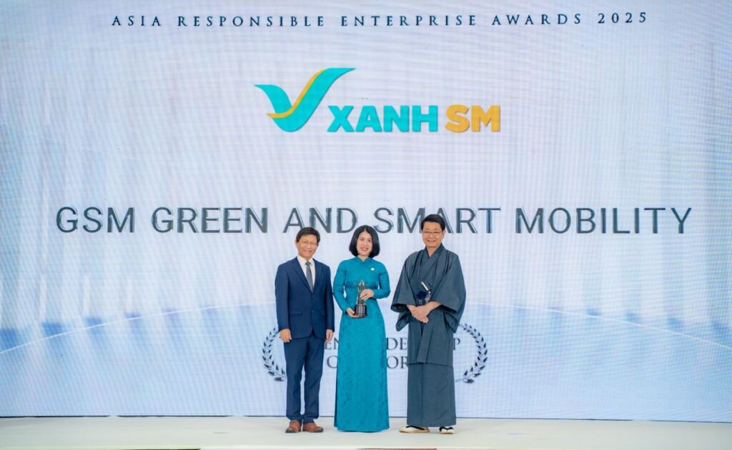 Xanh SM được vinh danh Giải thưởng Lãnh đạo Xanh châu Á năm 2025 1 xanh sm duoc vinh danh giai thuong lanh dao xanh chau a nam 2025 68609695d32a2