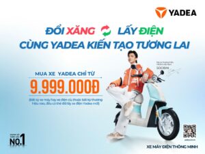 yadea khoi dong chuong trinh doi xang lay dien cung yadea kien tao tuong lai 68803b2c927b1