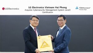 nha may san xuat linh kien o to lg electronics nhan chung nhan an ninh mang hang dau 68a7c774c1e45