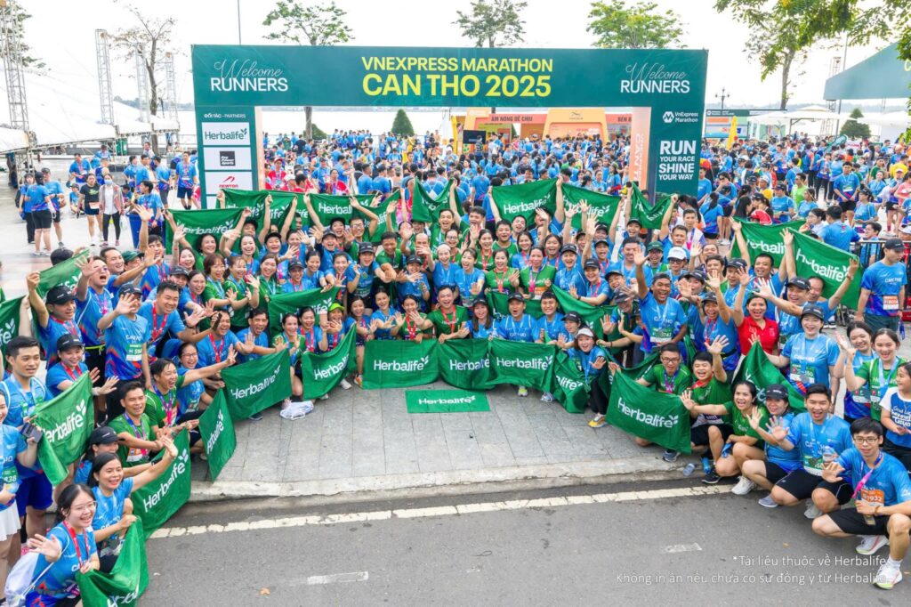herbalife viet nam dong hanh cung vnexpress marathon can tho 2025 68c8bd0ded9d9